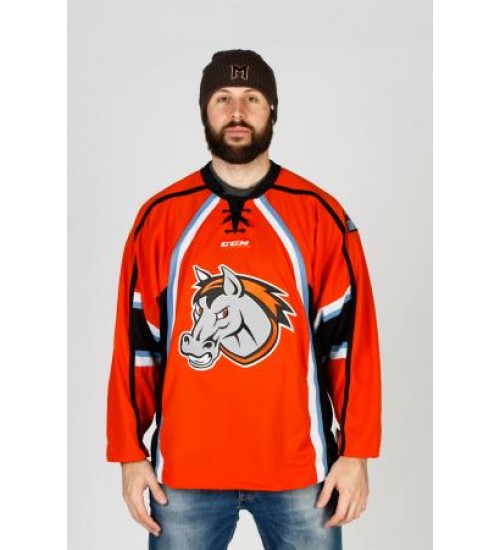 Custom ECHL Missouri Mavericks Authentic Hockey Jersey Black